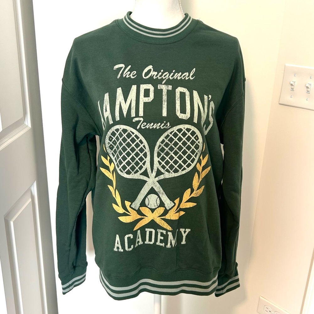Hampton's Academy Green Sweatshirt